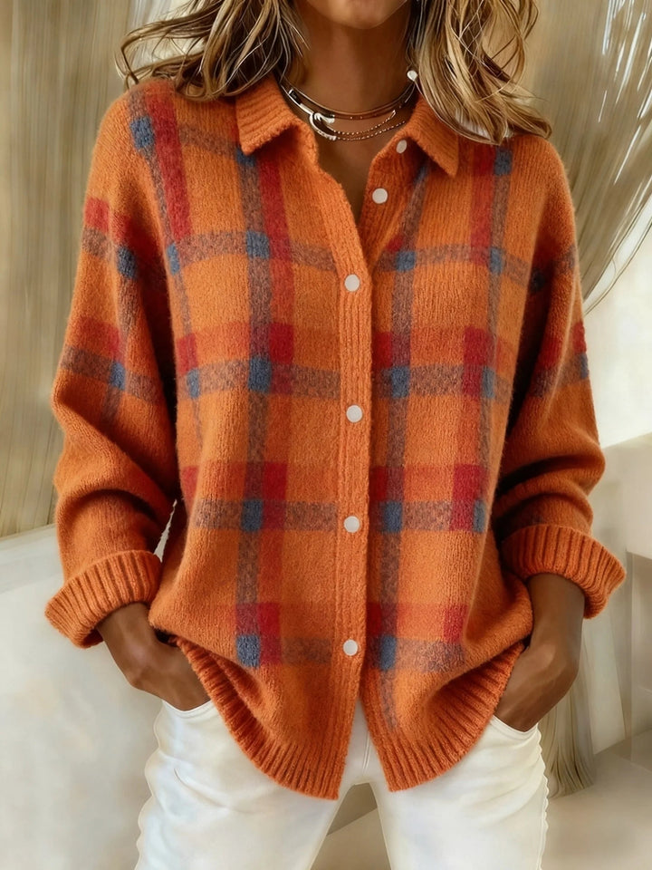 Rowan | Soft Knit Check Cardigan