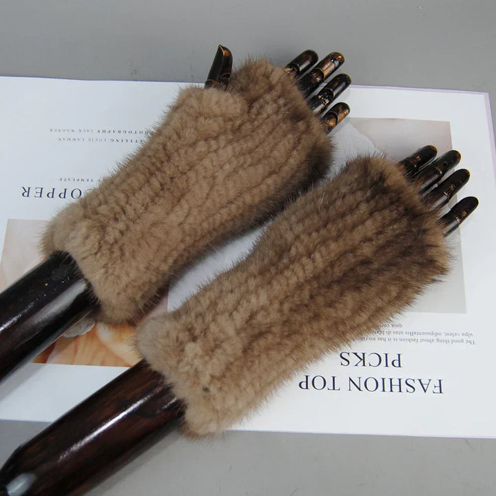 Liora™ | Mink Fur Gloves