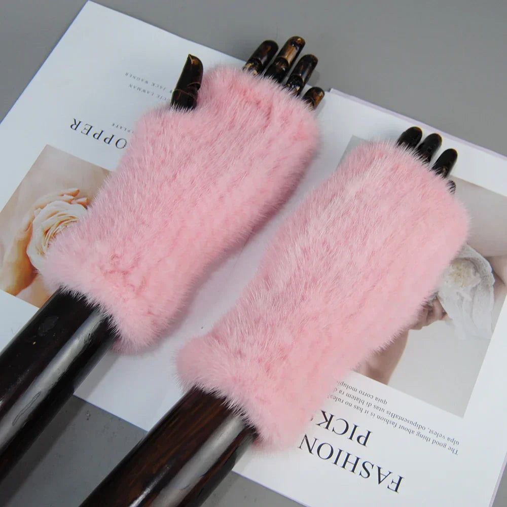 Liora™ | Mink Fur Gloves